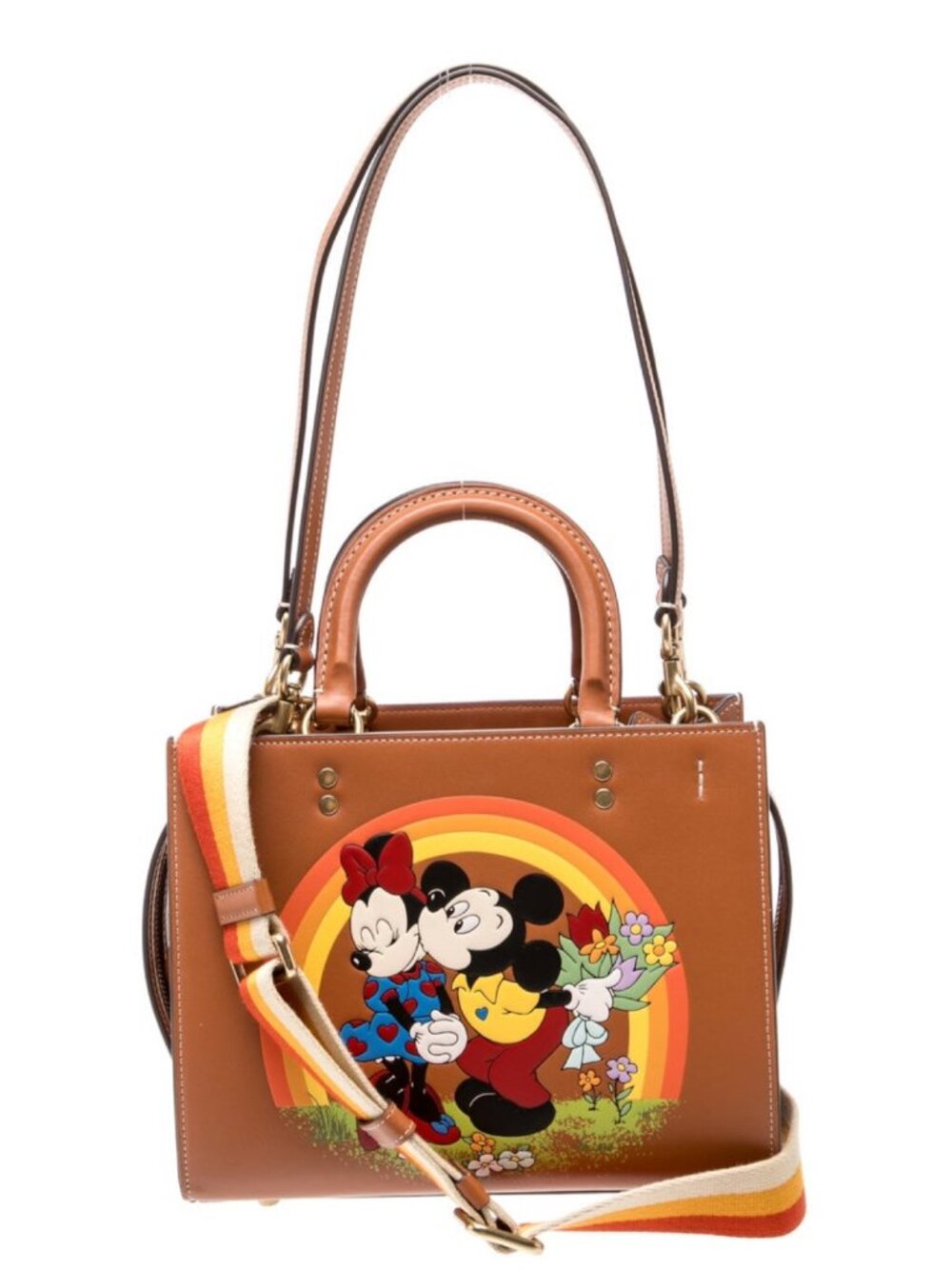 COACH  Disney x rogue bag 25 with Mickey Mouse and Minnie mouse